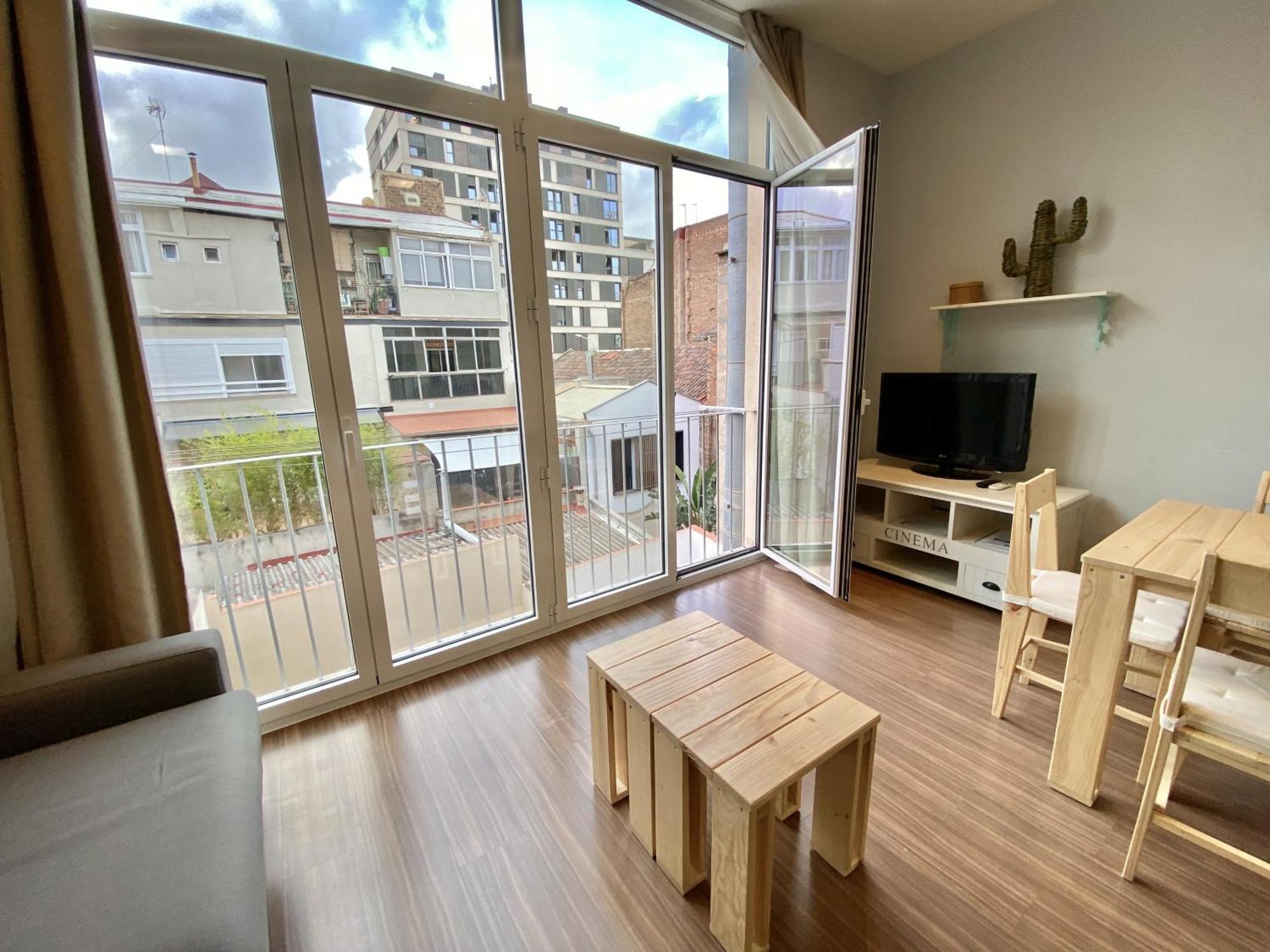 바르셀로나 Loft Poblenou Cerca De La Playawifiazotea 아파트 외부 사진