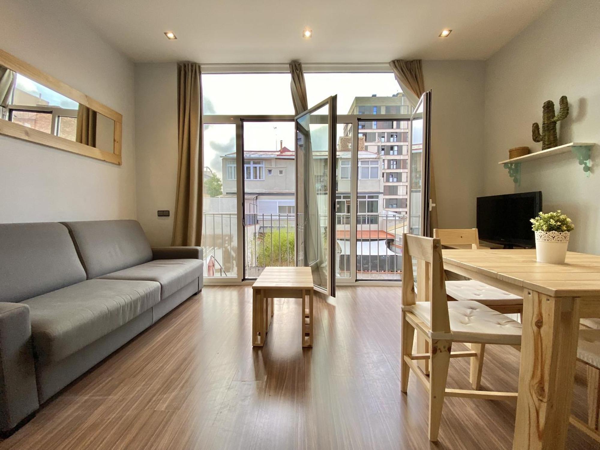 바르셀로나 Loft Poblenou Cerca De La Playawifiazotea 아파트 외부 사진