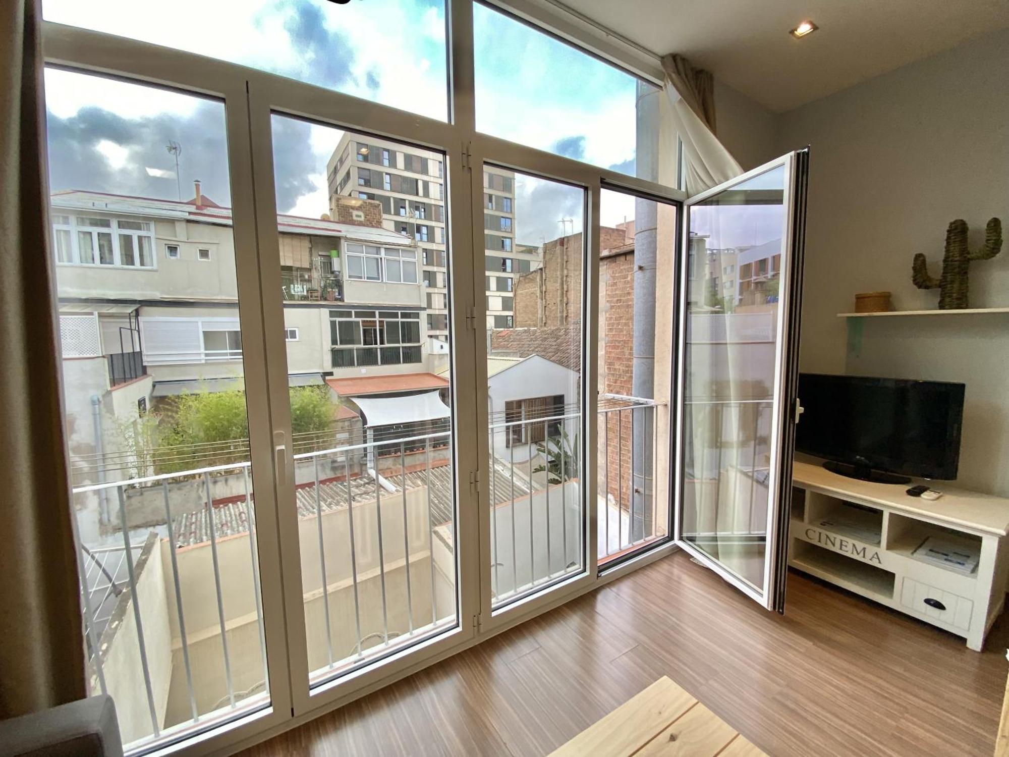 바르셀로나 Loft Poblenou Cerca De La Playawifiazotea 아파트 외부 사진
